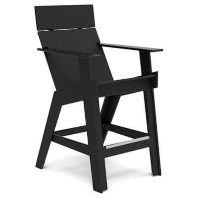 Loll Designs Lollygagger Outdoor Hi-Rise Chair - Color: Black - LL-LC-HRC-B