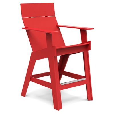 Loll Designs Lollygagger Outdoor Hi-Rise Chair - Color: Red - LL-LC-HRC-AP