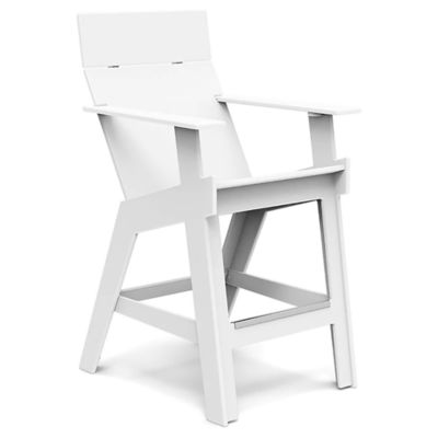 Loll Designs Lollygagger Outdoor Hi-Rise Chair - Color: White - LL-LC-HRC-C