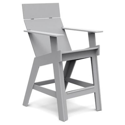 Loll Designs Lollygagger Outdoor Hi-Rise Chair - Color: Grey - LL-LC-HRC-DW
