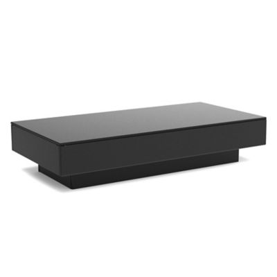 Loll Designs Platform One Outdoor Coffee Table - Color: Black - LL-PO-CFT-B