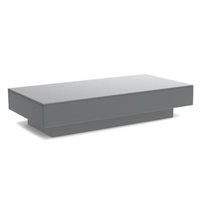 Loll Designs Platform One Outdoor Coffee Table - Color: Grey - LL-PO-CFT-CG