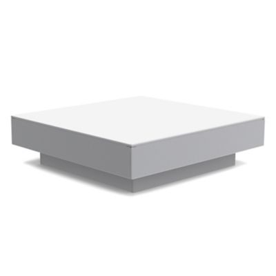 Loll Designs Platform One Outdoor Side Table - Color: Grey - LL-PO-SDT-DW