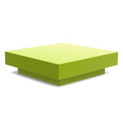 Loll Designs Platform One Outdoor Side Table - Color: Green - LL-PO-SDT-LG