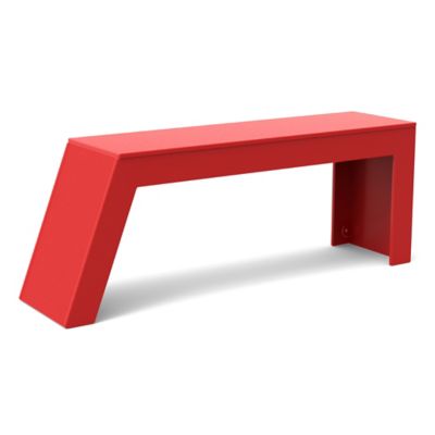 Loll Designs Tessellate Outdoor Bench - Color: Red - LL-TS-BN-SLP47-AR