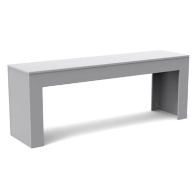 Loll Designs Tessellate Outdoor Bench - Color: Grey - LL-TS-BN-STR47-DW