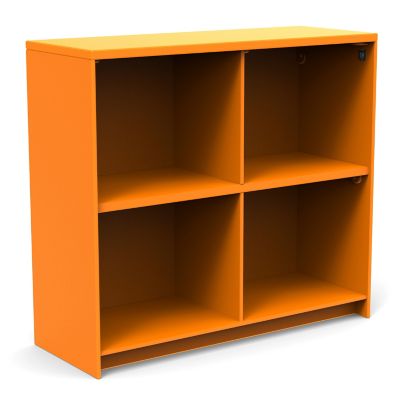 Loll Designs Slider Outdoor Cubby - Color: Orange - SDR-CUB401536-OR