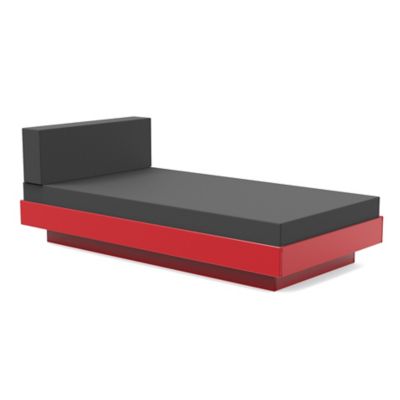 Loll Designs Platform One Outdoor Chaise Lounge - Color: Red - PO-CSL-5493