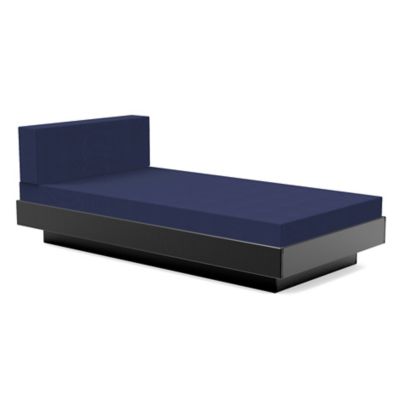 Loll Designs Platform One Outdoor Chaise Lounge - Color: Black - PO-CSL-549