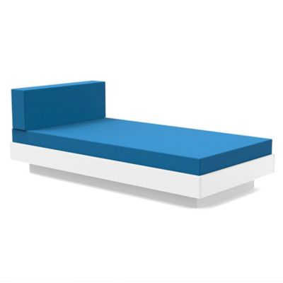 Loll Designs Platform One Outdoor Chaise Lounge - Color: White - PO-CSL-549