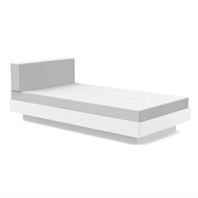 Loll Designs Platform One Outdoor Chaise Lounge - Color: White - PO-CSL-549