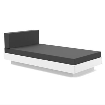 Loll Designs Platform One Outdoor Chaise Lounge - Color: White - PO-CSL-549