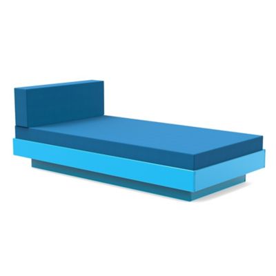 Loll Designs Platform One Outdoor Chaise Lounge - Color: Blue - PO-CSL-5493