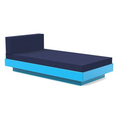 Loll Designs Platform One Outdoor Chaise Lounge - Color: Blue - PO-CSL-5493