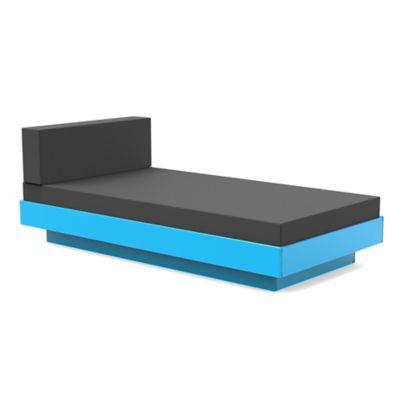 Loll Designs Platform One Outdoor Chaise Lounge - Color: Blue - PO-CSL-5493