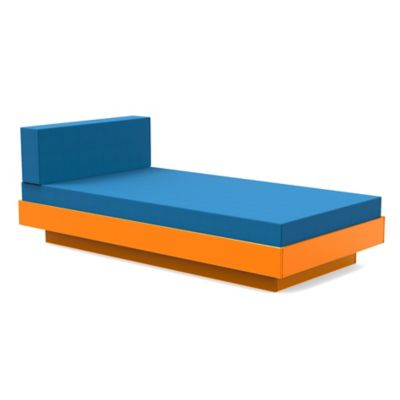 Loll Designs Platform One Outdoor Chaise Lounge - Color: Orange - PO-CSL-54