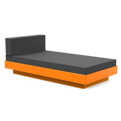 Loll Designs Platform One Outdoor Chaise Lounge - Color: Orange - PO-CSL-54