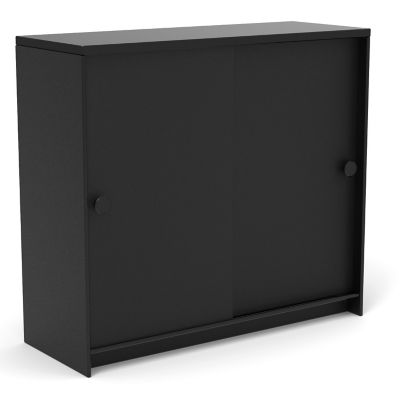 Loll Designs Slider Outdoor Cabinet - Color: Black - SDR-CAB401536-BL