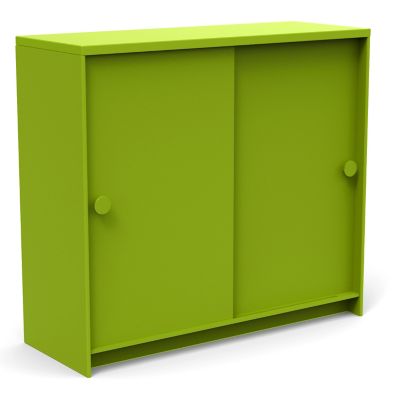 Loll Designs Slider Outdoor Cabinet - Color: Green - SDR-CAB401536-LG