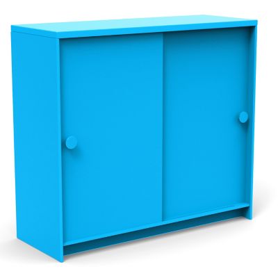 LLD2528730 Loll Designs Slider Outdoor Cabinet - Color: Blue  sku LLD2528730