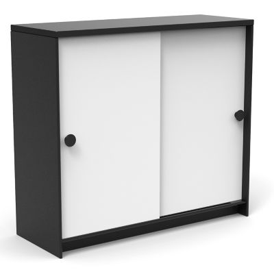 LLD2531589 Loll Designs Slider Outdoor Cabinet - Color: Black sku LLD2531589