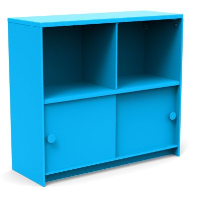 LLD2528762 Loll Designs Slider Cubby Outdoor Cabinet - Color: sku LLD2528762