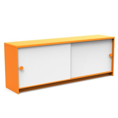 Loll Designs Slider Outdoor Console Cabinet - Color: Orange - SDR-CSL661525