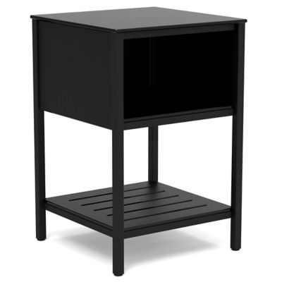 Loll Designs A La Carte Square Closed Outdoor Cubby - Color: Black - LL-ALC