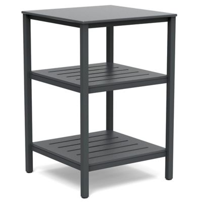 Loll Designs A La Carte Square Open Outdoor Cubby - Color: Grey - LL-ALC-SQ