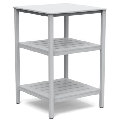 Loll Designs A La Carte Square Open Outdoor Cubby - Color: Grey - LL-ALC-SQ