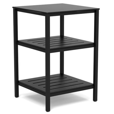 Loll Designs A La Carte Square Open Outdoor Cubby - Color: Black - LL-ALC-S