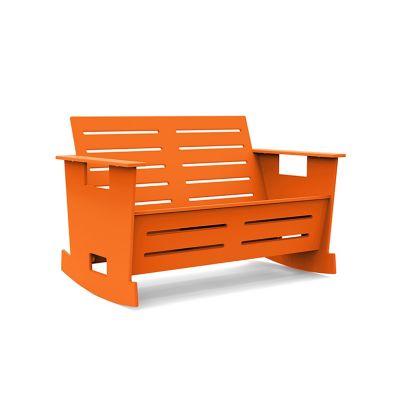 Loll Designs GO Loveseat Rocker - Color: Orange - GO-LR-OR