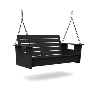 Loll Designs GO Porch Swing - Color: Black - GO-PS-BL