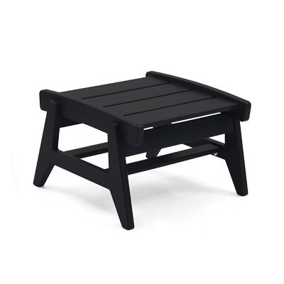 Loll Designs Rapson Ottoman - Color: Black - RR-O-BL