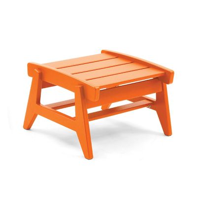 Loll Designs Rapson Ottoman - Color: Orange - RR-O-OR