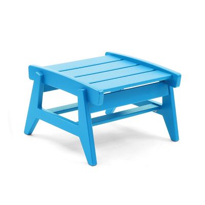 Loll Designs Rapson Ottoman - Color: Blue - RR-O-SB