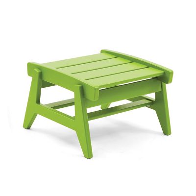 Loll Designs Rapson Ottoman - Color: Green - RR-O-LG