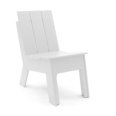 Loll Designs Tall Picket Chair - Color: White - PK-LBST-CW