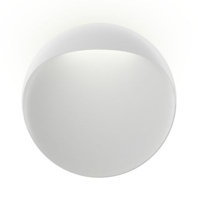 Louis Poulsen Flindt LED Outdoor Wall Sconce - Color: White - Size: 11.8 