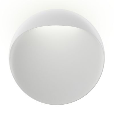 Louis Poulsen Flindt LED Outdoor Wall Sconce - Color: White - Size: 15.7 