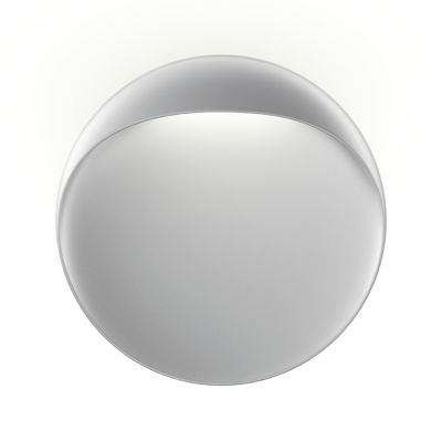 Louis Poulsen Flindt LED Outdoor Wall Sconce - Color: Silver - Size: 11.8 