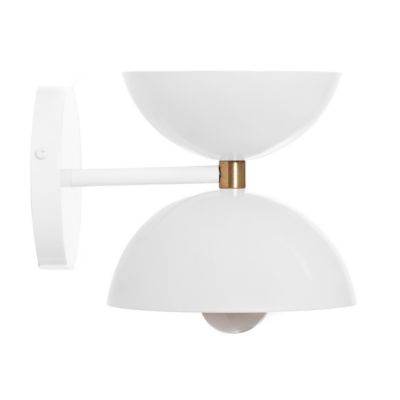 Luminaire Authentik Lov Wall Sconce - Color: White - Size: 1 light - LOV 02