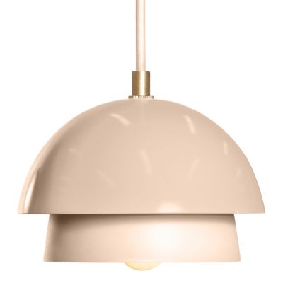 Luminaire Authentik Suedoise 2-Tier Mini Pendant Light - Color: Pink - Size