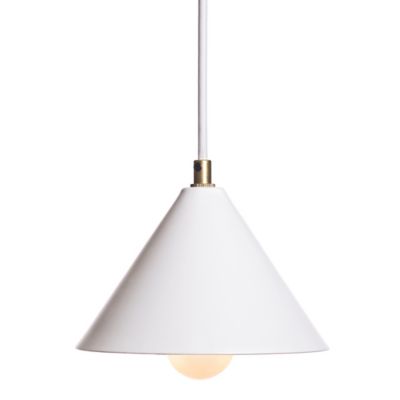 Luminaire Authentik Nomad Mini Pendant Light - Color: White - Size: 1 light