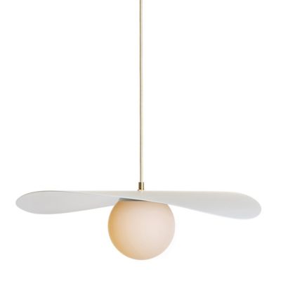 Luminaire Authentik Sopal Pendant Light - Color: White - Size: Large - SOPA