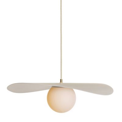 Luminaire Authentik Sopal Pendant Light - Color: White - Size: Large - SOPA