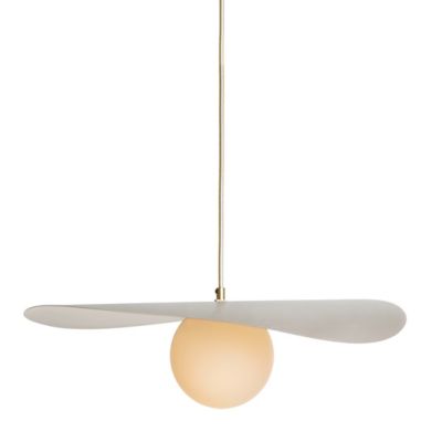 Luminaire Authentik Sopal Pendant Light - Color: White - Size: Large - SOPA