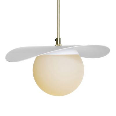 Luminaire Authentik Sopal Pendant Light - Color: White - Size: Small - SOPA