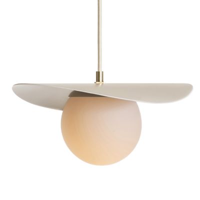 Luminaire Authentik Sopal Pendant Light - Color: White - Size: Small - SOPA