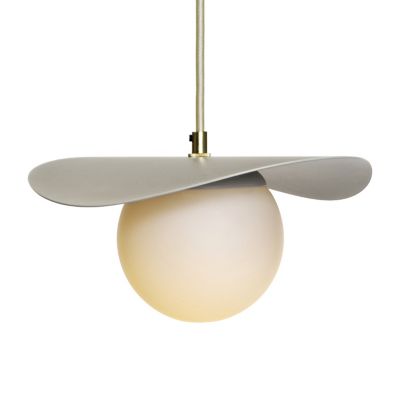 Luminaire Authentik Sopal Pendant Light - Color: White - Size: Small - SOPA